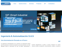 Tablet Screenshot of i-automatizacion.com